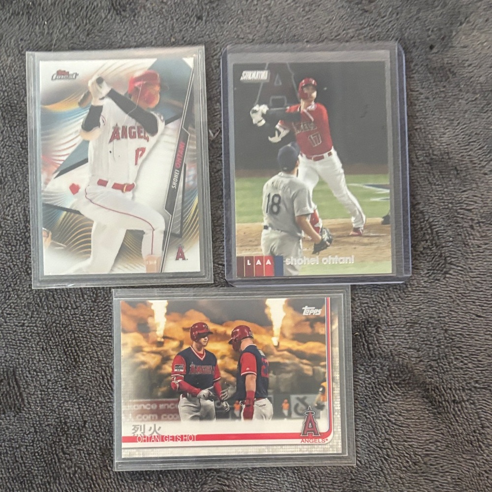 Shohei Ohtani Baseball Cards Set